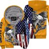 [PREMIUM] RIDE TO LIVE, LIVE TO RIDE FLEECE HOODIE ORANGE