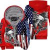 [PREMIUM] RIDE TO LIVE, LIVE TO RIDE FLEECE HOODIE RED