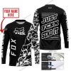 FOX RACING BLACK | CUSTOM MOTOCROSS JERSEYS