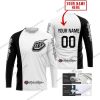 TROY LEE DESIGNS BLACK WHITE | CUSTOM MOTOCROSS JERSEYS