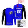TROY LEE DESIGNS BLACK BLUE | CUSTOM MOTOCROSS JERSEYS