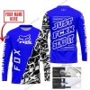 FOX RACING BLUE | CUSTOM MOTOCROSS JERSEYS