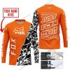 FOX RACING ORANGE | CUSTOM MOTOCROSS JERSEYS