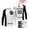 SKI-DOO BLACK WHITE | CUSTOM NAME | JERSEY