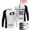 ONEAL BLACK WHITE | CUSTOM NAME | JERSEY