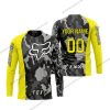 FOX RACING YELLOW CAMO | CUSTOM MOTOCROSS JERSEYS