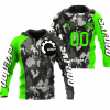 CUSTOM NAME RACING | GREEN CAMO | SKI DOO