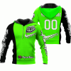 CUSTOM NAME RACING | BLACK-GREEN | TROY LEE DESIGNS