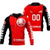 CUSTOM NAME RACING | BLACK-RED | YAMAHA V2