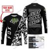 JUST GONNA SEND IT | FOX MONSTER RACING BLACK JERSEY | CUSTOM MOTOCROSS JERSEYS