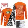 JUST GONNA SEND IT | FOX MONSTER RACING ORANGE JERSEY | CUSTOM MOTOCROSS JERSEYS