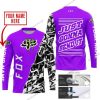 JUST GONNA SEND IT | FOX MONSTER RACING PURPLE JERSEY | CUSTOM MOTOCROSS JERSEYS