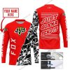 JUST GONNA SEND IT | FOX MONSTER RACING RED JERSEY | CUSTOM MOTOCROSS JERSEYS
