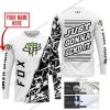 JUST GONNA SEND IT | FOX MONSTER RACING WHITE JERSEY | CUSTOM MOTOCROSS JERSEYS