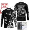 JUST GONNA SEND IT | FOX RACING BLACK JERSEY | CUSTOM MOTOCROSS JERSEYS