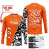 JUST GONNA SEND IT | FOX RACING ORANGE JERSEY | CUSTOM MOTOCROSS JERSEYS