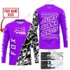 JUST GONNA SEND IT | FOX RACING PURPLE JERSEY | CUSTOM MOTOCROSS JERSEYS