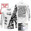 JUST GONNA SEND IT | FOX RACING WHITE JERSEY | CUSTOM MOTOCROSS JERSEYS