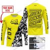 JUST GONNA SEND IT | FOX RACING YELLOW JERSEY | CUSTOM MOTOCROSS JERSEYS