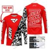 JUST GONNA SEND IT | FXR RACING RED JERSEY | CUSTOM MOTOCROSS JERSEYS