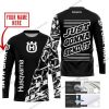 JUST GONNA SEND IT | HUSQVARNA RACING BLACK JERSEY | CUSTOM MOTOCROSS JERSEYS