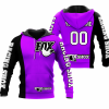 CUSTOM NAME RACING | BLACK PURPLE | FOX RACING
