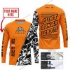JUST GONNA SEND IT | KTM BULLDOG RACING ORANGE JERSEY | CUSTOM MOTOCROSS JERSEYS