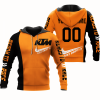 CUSTOM NAME RACING | BLACK-ORANGE | KTM V2