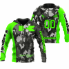 CUSTOM NAME RACING | GREEN CAMO | KAWASAKI