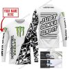 JUST GONNA SEND IT | MONSTER RACING WHITE JERSEY | CUSTOM MOTOCROSS JERSEYS