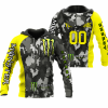 CUSTOM NAME RACING | YELLOW CAMO | MONSTER