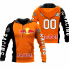 CUSTOM NAME RACING | BLACK-ORANGE | REDBULL