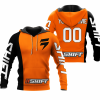 CUSTOM NAME RACING | BLACK-ORANGE | SHIFT