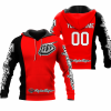 CUSTOM NAME RACING | BLACK RED | TROYLEEDESIGNS