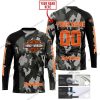 HARLEY DAVIDSON RACING CAMO JERSEY | CUSTOM NAME RACING JERSEY |  KIDS/YOUTH/ADULT