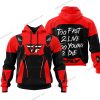 TOO FAST TO LIVE TOO YOUNG TO DIE - FLY RACING - RED